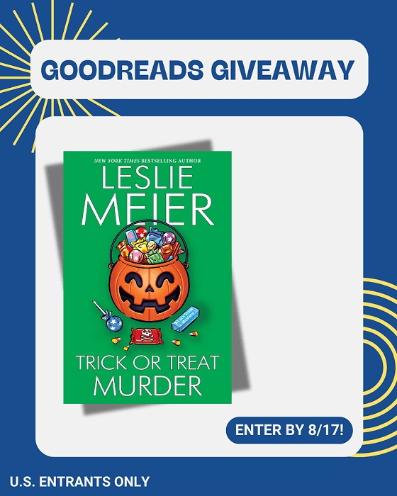 Goodreads giveaway August 2025