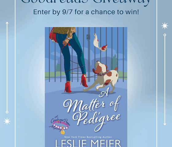 Goodreads giveaway August-September 2025