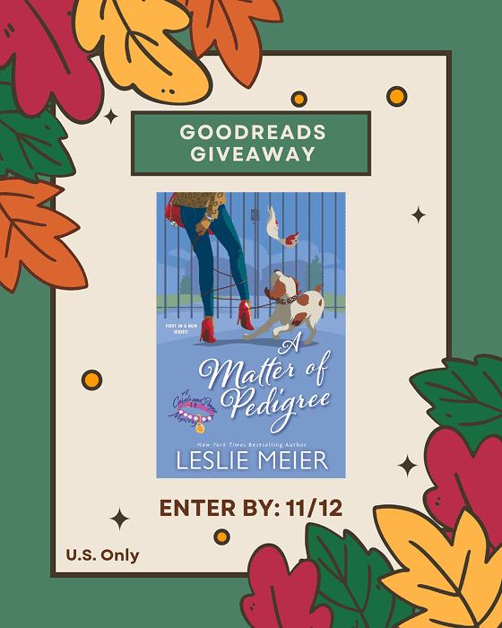 Goodreads giveaway October 2026